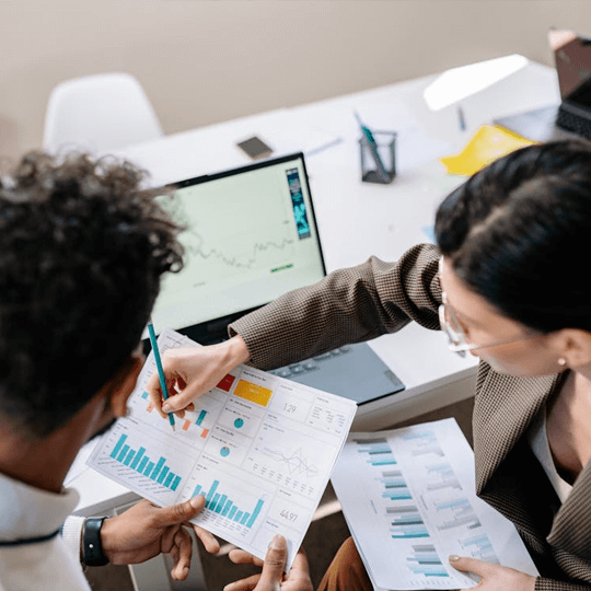 Impuls Corevo prestatie-analyse illustratie